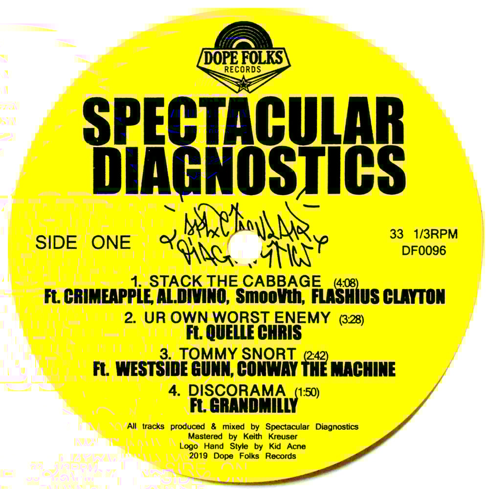 レアSpectacular Diagnostics ‎– Raw Studies RAW STUDIES | Spectacular Diagnostics